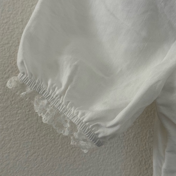 Princess Polly love lies mini Elegant White Dress sz 0 - Picture 6 of 8